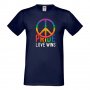 Мъжка тениска Pride Love Always Win multicolor Празник.Повод,Изненада, снимка 8