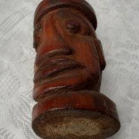 Дърворезба мъж глава , снимка 5 - Статуетки - 39490534