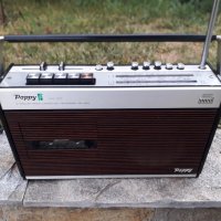 Ретро радио касетофон Poppy CR 202, снимка 1 - Радиокасетофони, транзистори - 34288748