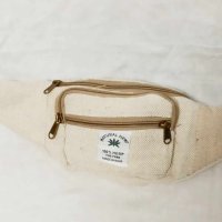 Ръчно изработена чанта за талията  коноп Boho Hippie (1-4), снимка 1 - Чанти - 34718109