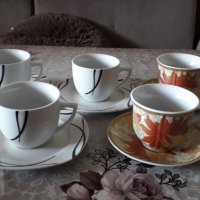 Чаши за кафе от порцелан, снимка 1 - Чаши - 30059366