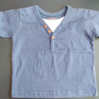 Нова тениска 9-12м, снимка 1 - Бебешки блузки - 29440622