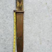 месингов нож за писма, снимка 2 - Антикварни и старинни предмети - 30715401