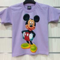 Нова детска тениска с дигитален печат Мики Маус, снимка 5 - Детски тениски и потници - 31691119
