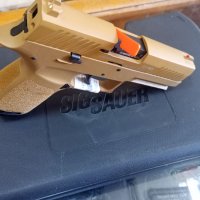 Газов пистолет Sig Sauer P320 TAN 9mm P.A.K., снимка 2 - Газово оръжие - 42429790