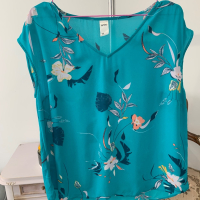 Дамска блуза в размер L/XL, снимка 4 - Тениски - 44728235