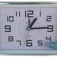 Часовник беззвучен, настолен  с големи цифри Huda, снимка 1 - Стенни часовници - 42827496
