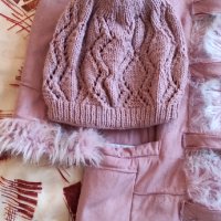 Палто+ръкавици,шапка и пуловер, снимка 4 - Палта, манта - 32022713