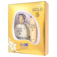 Подаръчен комплект Lucky Lady Gold , снимка 1 - Дамски парфюми - 36825150