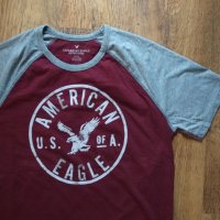 American Eagle - страхотна мъжка тениска , снимка 6 - Тениски - 40792075