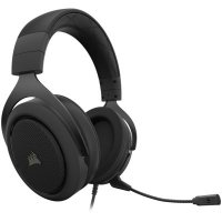 Слушалки с микрофон Corsair HS50 Pro, CA-9011215-EU, Carbon STEREO Gaming Headset, снимка 1 - Слушалки за компютър - 30947682