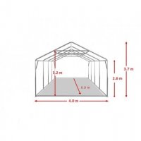 Професионални шатри 4м широки - здрави и водоустойчиви, снимка 13 - Други - 30545760