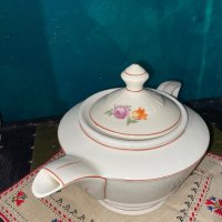 Порцеланов чайник, 1953г, SW, снимка 5 - Антикварни и старинни предмети - 39470080