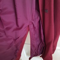 Мъжко кашмирено дълго палто бордо, снимка 3 - Палта - 39947438