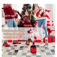 Пеещ и танцуващ Дядо Коледа, снимка 4 - Музикални играчки - 42835546