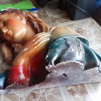 Мария Магдалена религиозна пластика статуя фигура, снимка 2 - Статуетки - 34101552