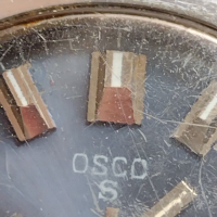 Ръчен механичен часовник OSCO 17 JEWELS SHOCK PROOF рядък за КОЛЕКЦИЯ 43897, снимка 3 - Антикварни и старинни предмети - 44707901
