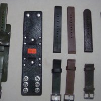  Кожени каишки за часовници, снимка 1 - Часовникар и часовникарски услуги - 38244004