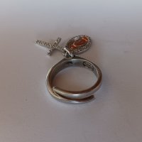 Сребърни дамски пръстени с камъни, снимка 9 - Пръстени - 43153895
