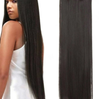 Качествена дълга коса/ цял екстеншън, снимка 3 - Продукти за коса - 44729866