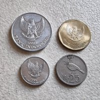 Монети. Индонезия. Индонезийски рупии . 4 бройки., снимка 11 - Нумизматика и бонистика - 39142116