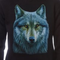 Нов мъжки суичър с дигитален печат Вълк, Серия вълци, снимка 13 - Суичъри - 30197534