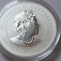 Сребро 1 oz Китаски Лъвове пазители, снимка 4 - Нумизматика и бонистика - 30372265