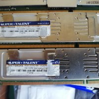 РАМ Памет T667FB4G4S,Super Talent Kit 8x4GB PC2-5300F (DDR2-667MHz) Fully Buffered ECC, снимка 6 - RAM памет - 40120920