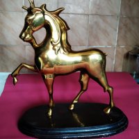 бронзова статуетка-кон, снимка 4 - Антикварни и старинни предмети - 29708241