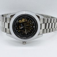 Дамски луксозен часовник Rolex Crown Skeleton , снимка 18 - Дамски - 37047692