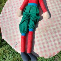 Стара кукла,клоун #10, снимка 3 - Антикварни и старинни предмети - 36768906