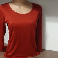 Дамска Блуза Hema цвят Бордо, снимка 1 - Блузи с дълъг ръкав и пуловери - 38938576