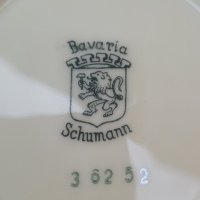 Антикварна Schumann Bavaria голяма барокова чиния 40-те Германия, снимка 6 - Други ценни предмети - 42066525