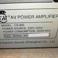 cat stereo amplifier-внос germany 2210201050, снимка 11 - Ресийвъри, усилватели, смесителни пултове - 30511728