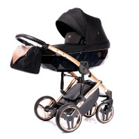 Бебешка количка Junama Onyx 2в1, 3в1 НОВА, снимка 5 - Детски колички - 42083604