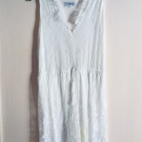 Бяла дантелена рокля, снимка 2 - Рокли - 30013545
