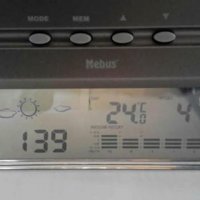 влагомер, термометър и часовник, нов, немски, метеорологична станция, снимка 6 - Други - 17110627