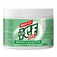 Охлаждащ гел Refit Ice Gel Menthol & Eucalyptus 500 ml–при много силна болка с незабавен ефект