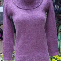 Топъл дамски блузон с алпака и мерино, снимка 1 - Блузи с дълъг ръкав и пуловери - 34465516