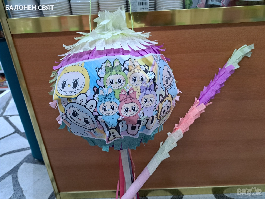 Промоция Голяма Пинята ЛаБуБу - Labubu Намаление, снимка 1