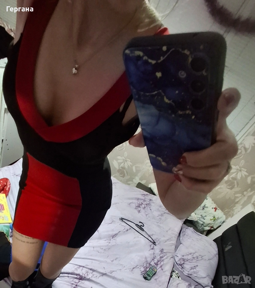 рокля с гол гръб, снимка 1