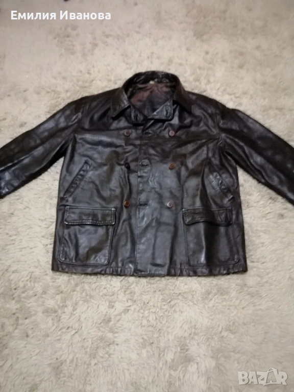 Мъжко яке от естествена кожа, снимка 1