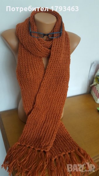 Ръчно плетен класически  шал, снимка 1