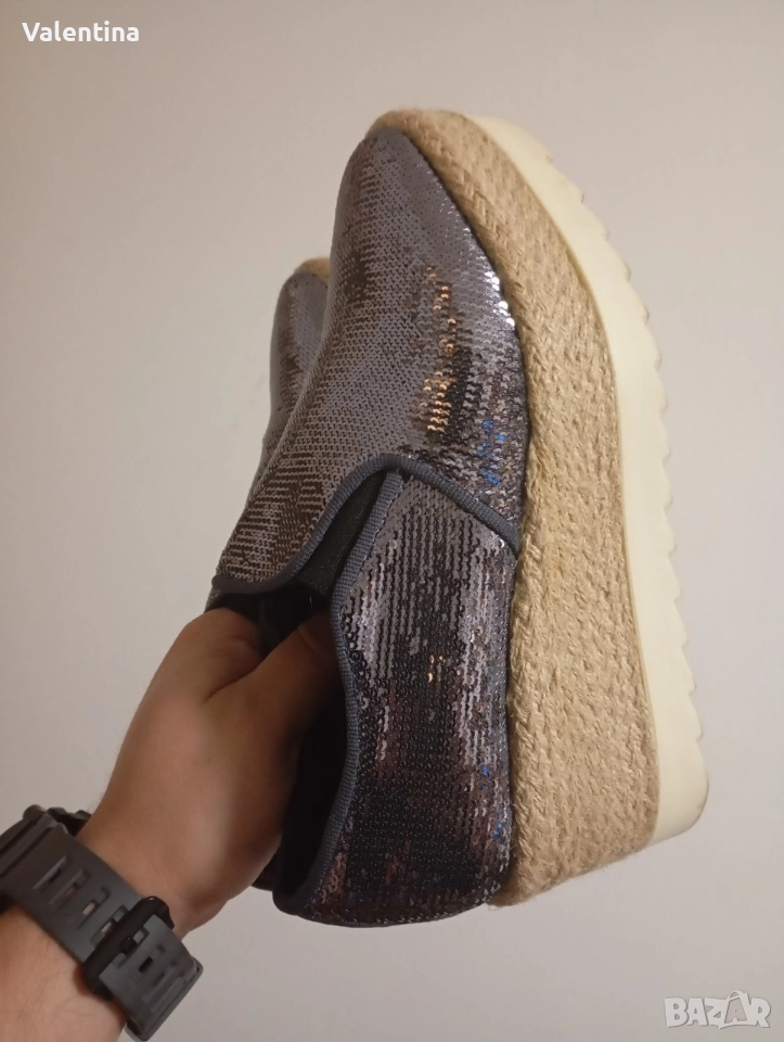 Дамски обувки на платформа , снимка 1