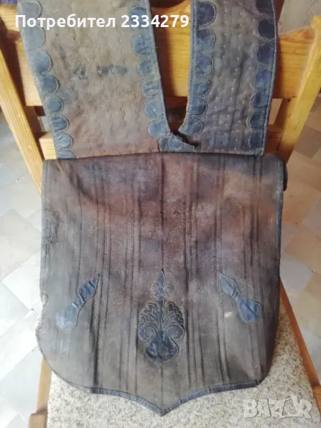 Кожени дисаги, 100% автентичност стара ръчна изработка. , снимка 1