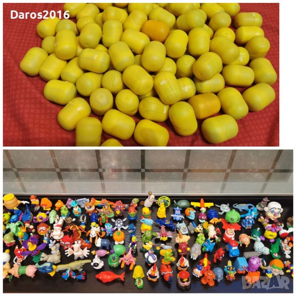95 нови и 150 сглобени Kinder играчки , снимка 1