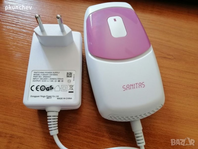 Фотоепилатор Sanitas IPL 100, 100 000 импулса, Бял, снимка 1