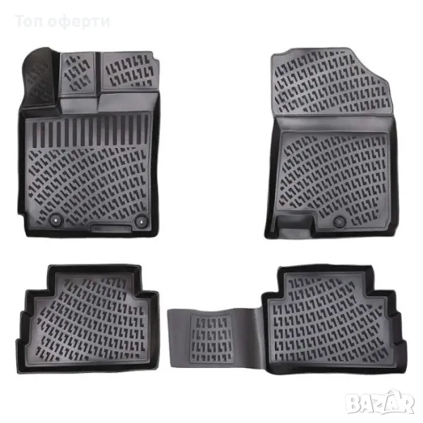 Гумени стелки RizLine съвместими с Hyundai Kona I (2017-2023), снимка 1