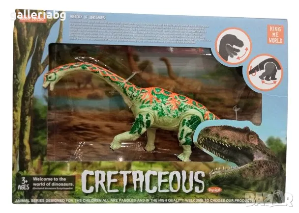 Динозавър с подвижни части , снимка 1