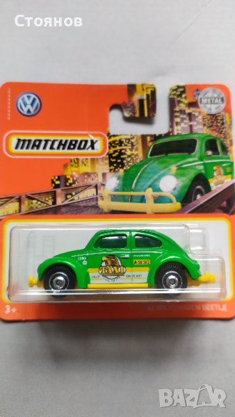 Matchbox '62 Volkswagen Beetle, снимка 1